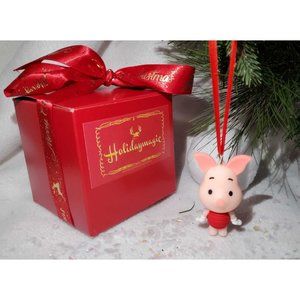 Piglet Christmas Tree Ornament - Comes in Gift Box w/ Christmas Bow